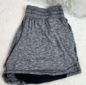 LIVI Gray/Black Lined Shorts